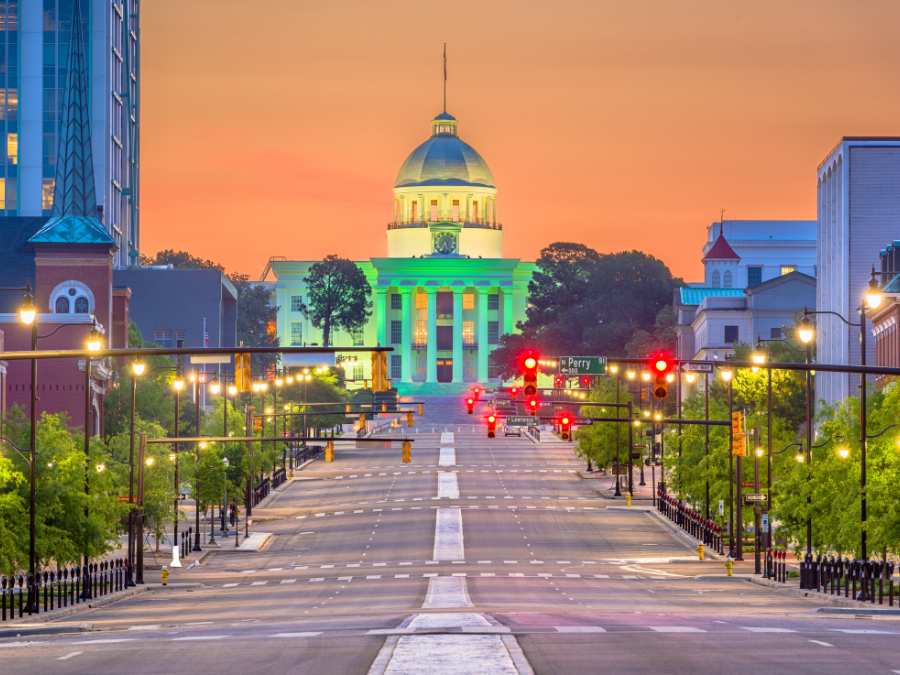 Alabama - cheapest states to live in