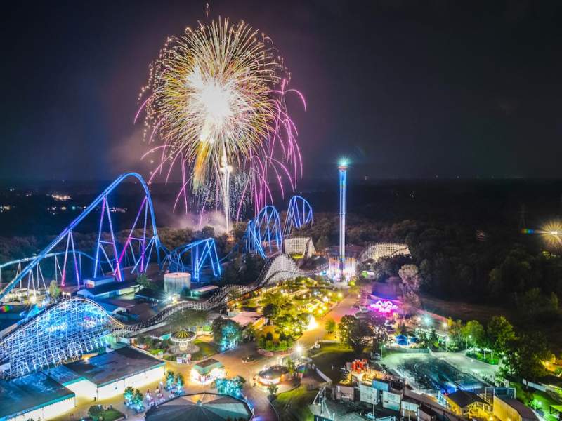 Kings Island Theme Park in Ohio