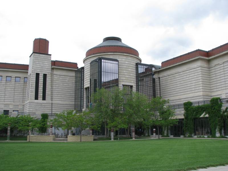 Outside of Minnesota Historical Center