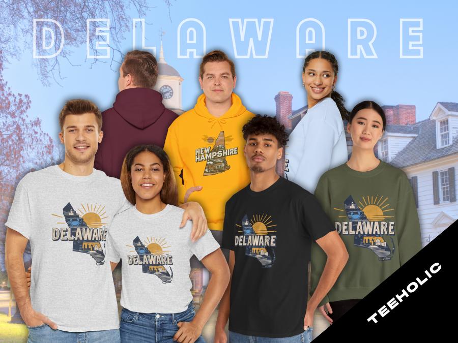 Teeholic's Delaware Apparel
