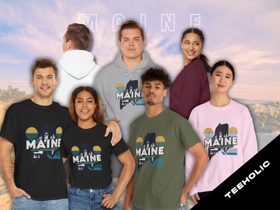 Teeholic's Maine Apparel