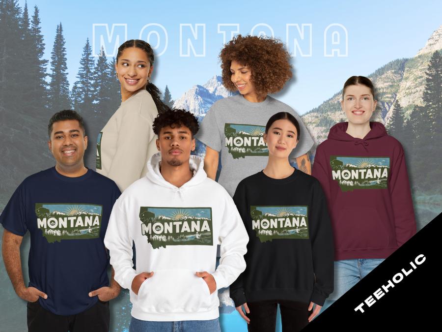 Teeholic's Montana Apparel