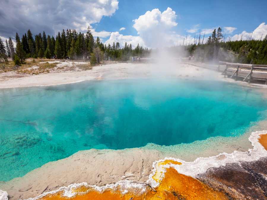 Yellowstone National Park - cheap summer travel destinations