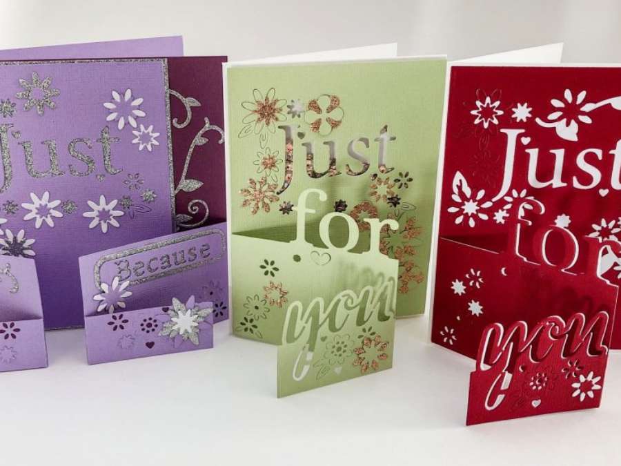 Accordion Fold Card - Handmade Valentine’s Day Cards