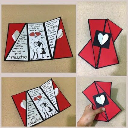 Anime - children's Valentine's day cards idea