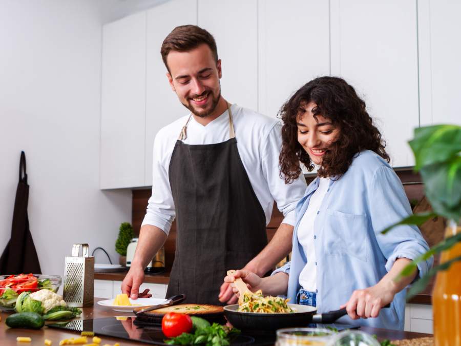 Cook a Meal Together - Romantic Things For Valentine's Day