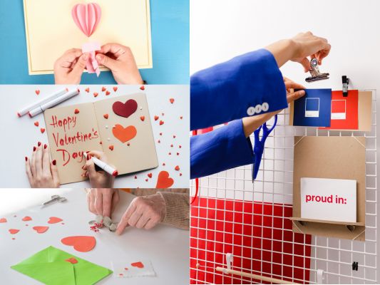 DIY Valentine Bulletin Board
