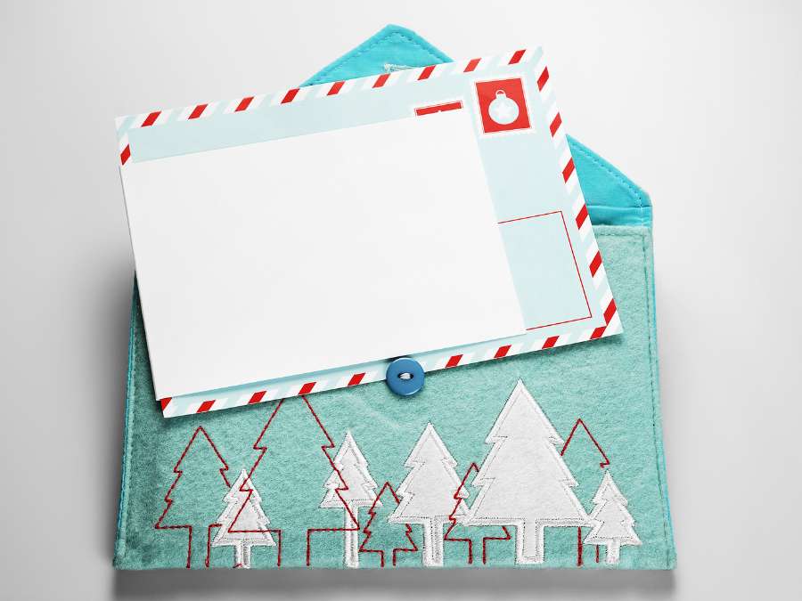 Embroidered Cards - Handmade Valentine’s Day Cards