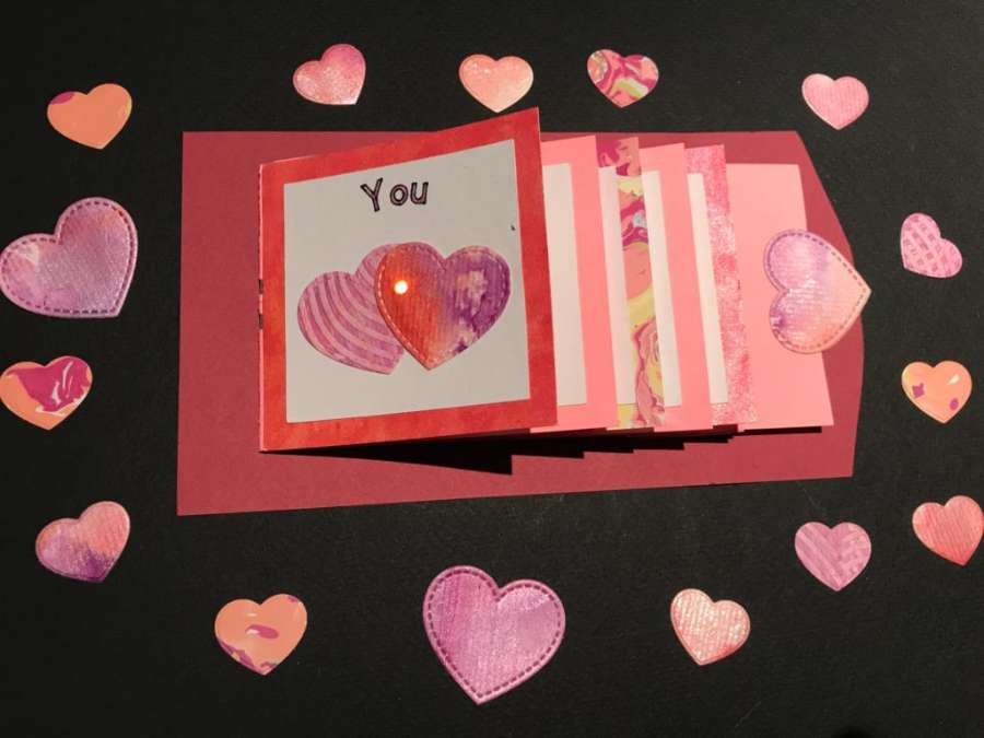 Interactive Slider Card - Handmade Valentine’s Day Cards