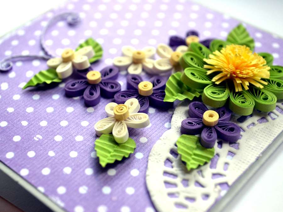 Quilled Paper Cards - Handmade Valentine’s Day Cards