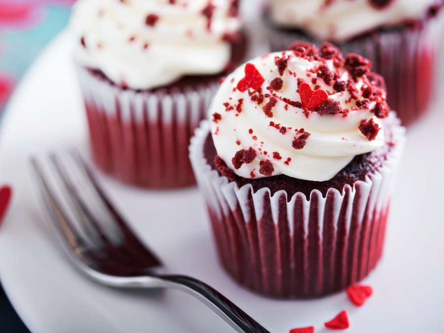 Red Velvet Cupcakes - Valentine’s Day Sweets