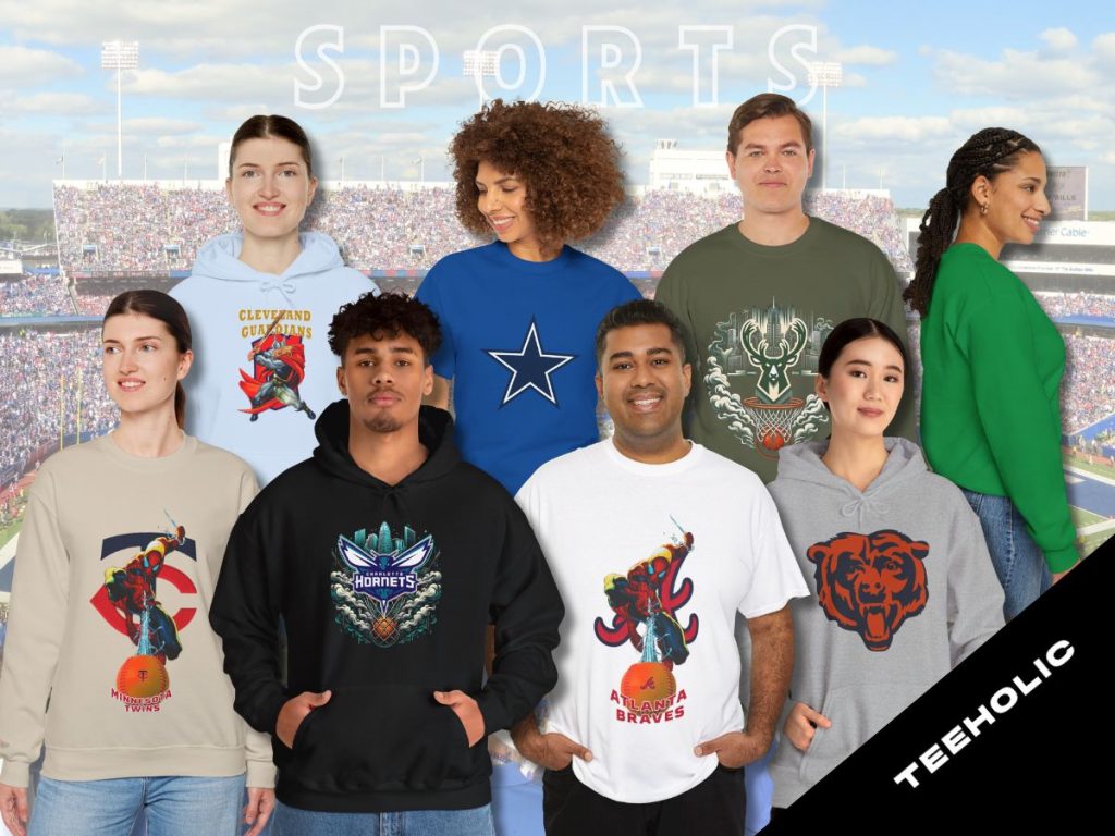 Teeholic’s Sports Apparel - MLB, NBA, NFL