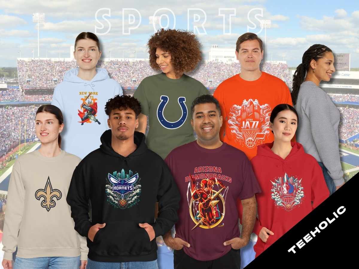 Teeholic’s Sports Apparel - MLB, NBA, NFL