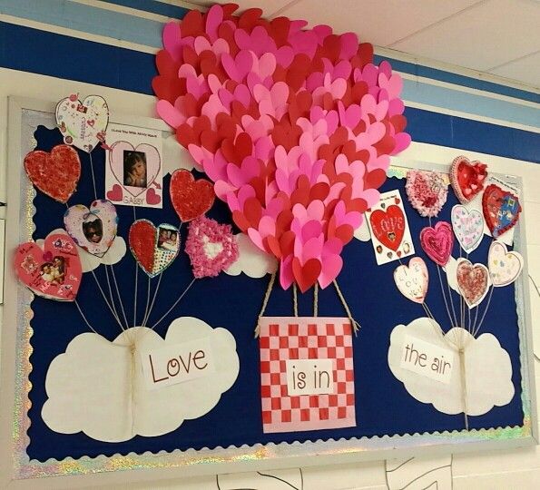 Valentine bulletin board