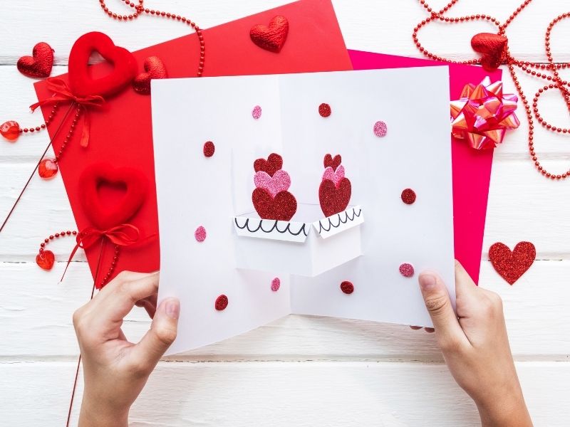 tips for crafting DIY valentine cards