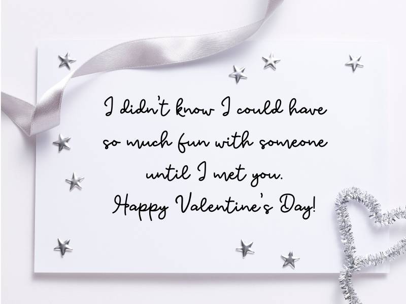 what to write in a valentine's day card for New Relationship or Dating