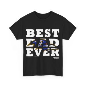 BEST DAD EVER Baltimore Ravens NFL T-shirt