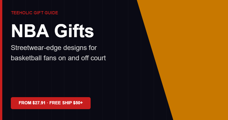 NBA basketball fan gifts Teeholic