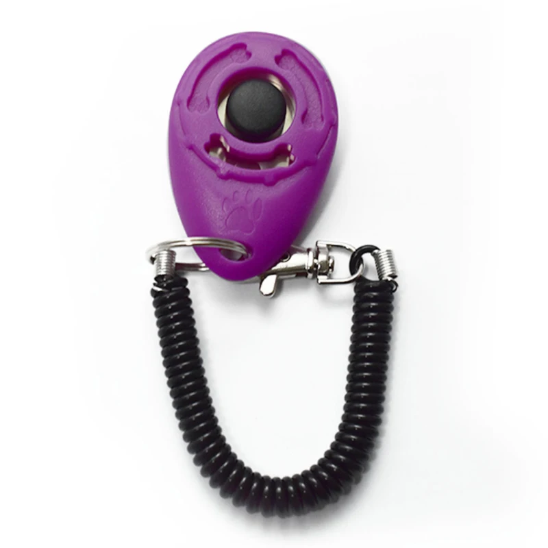 Dog Training Clicker Pet Cat Plastic New Dogs Click Trainer Aid Tools Adjustable Wrist Strap Sound Key Chain Dog Supplies - Image 40