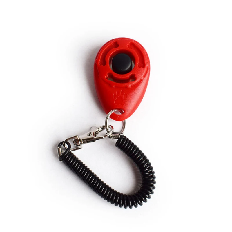 Dog Training Clicker Pet Cat Plastic New Dogs Click Trainer Aid Tools Adjustable Wrist Strap Sound Key Chain Dog Supplies - Image 12