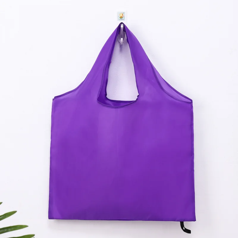 Foldable Shopping Bag Reusable Travel Grocery Bag Eco-Friendly One Shoulder Handbag For Travel Cartoon Cactus Printing Tote Bag - Image 13