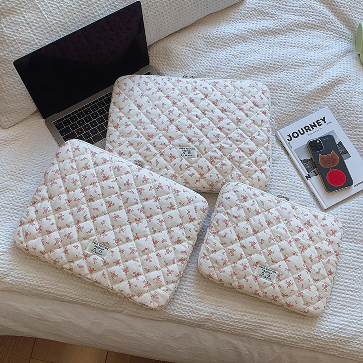 Best Quilted Laptop Bag – Chic Flower Print Sleeve 11 14 15 Inch 2026