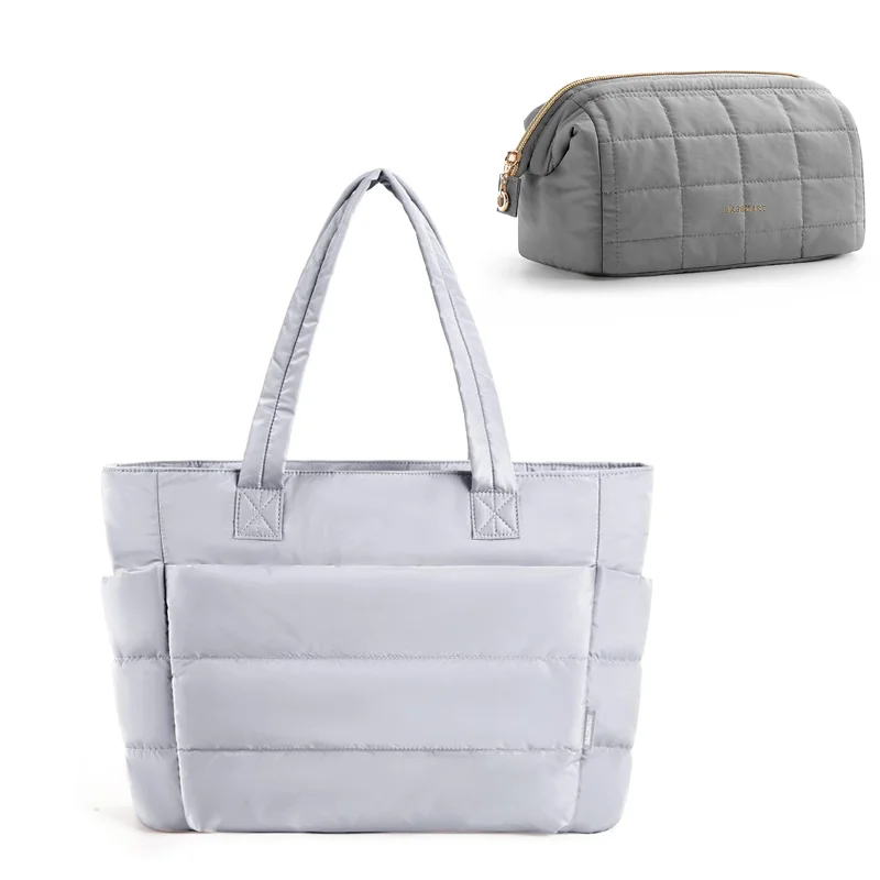 Best Large Tote Bag – BAGSMART Quilted Commuter Handbag 2026 - Image 10