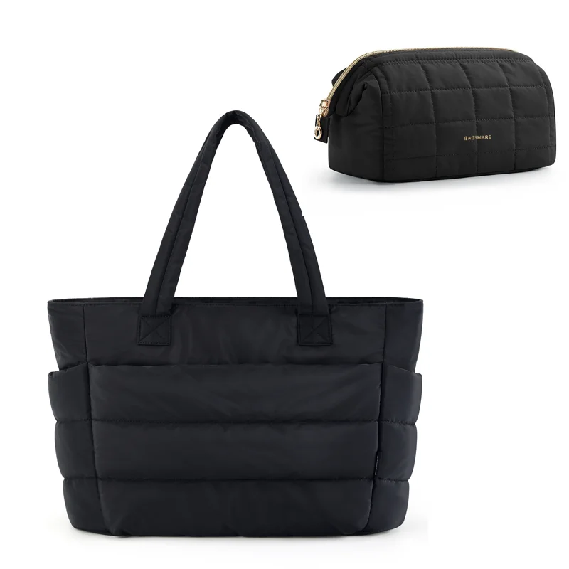 Best Large Tote Bag – BAGSMART Quilted Commuter Handbag 2026 - Image 8