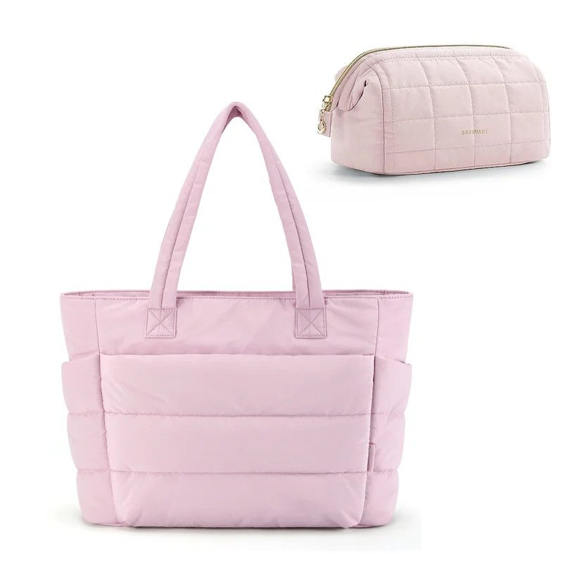 Best Large Tote Bag – BAGSMART Quilted Commuter Handbag 2026 - Image 9