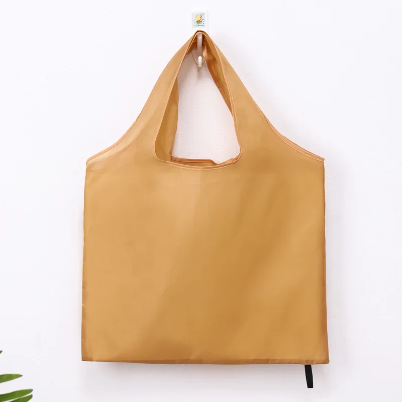 Foldable Shopping Bag Reusable Travel Grocery Bag Eco-Friendly One Shoulder Handbag For Travel Cartoon Cactus Printing Tote Bag - Image 17