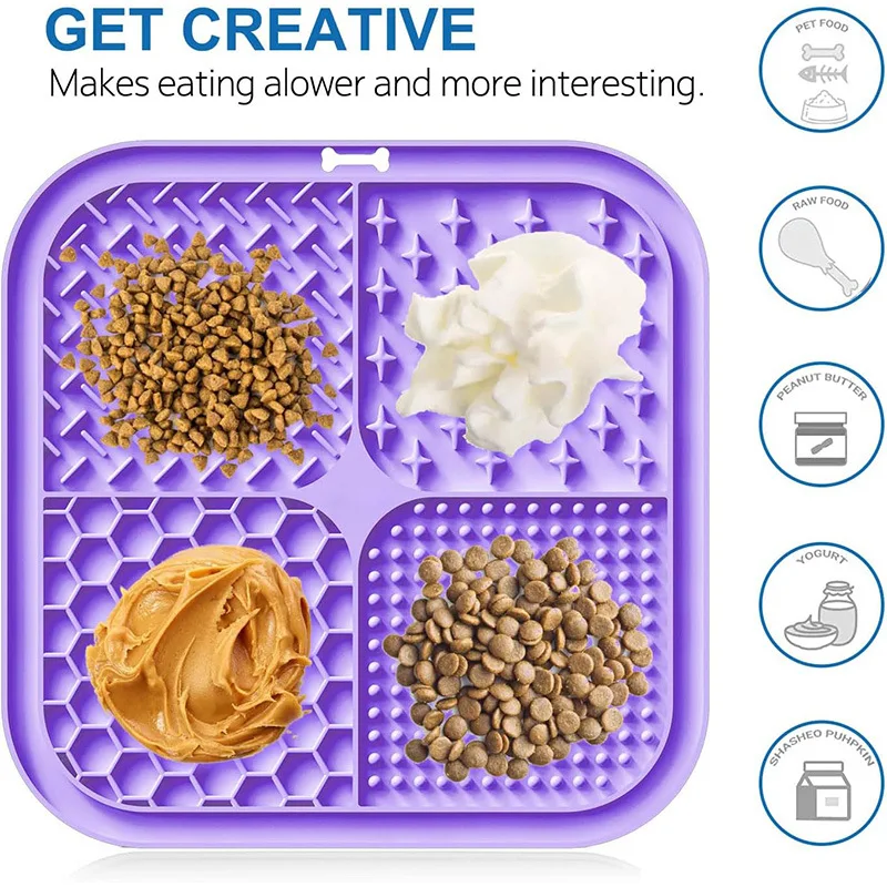 Best Silicone Pet Licking Mat 2026 – Slow Feeder Bowl - Image 2