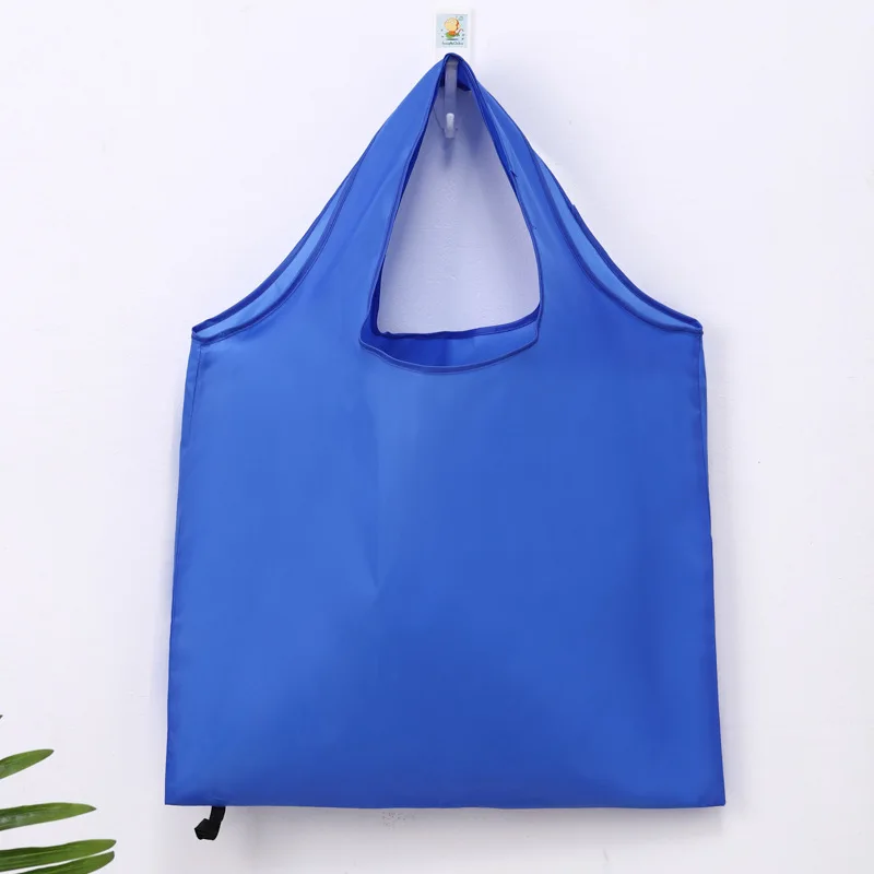 Foldable Shopping Bag Reusable Travel Grocery Bag Eco-Friendly One Shoulder Handbag For Travel Cartoon Cactus Printing Tote Bag - Image 14