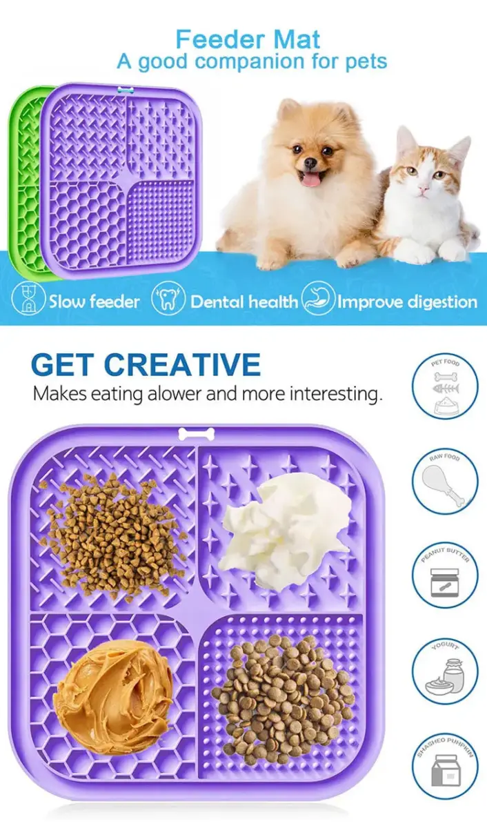 Best Silicone Pet Licking Mat 2026 – Slow Feeder Bowl - Image 11