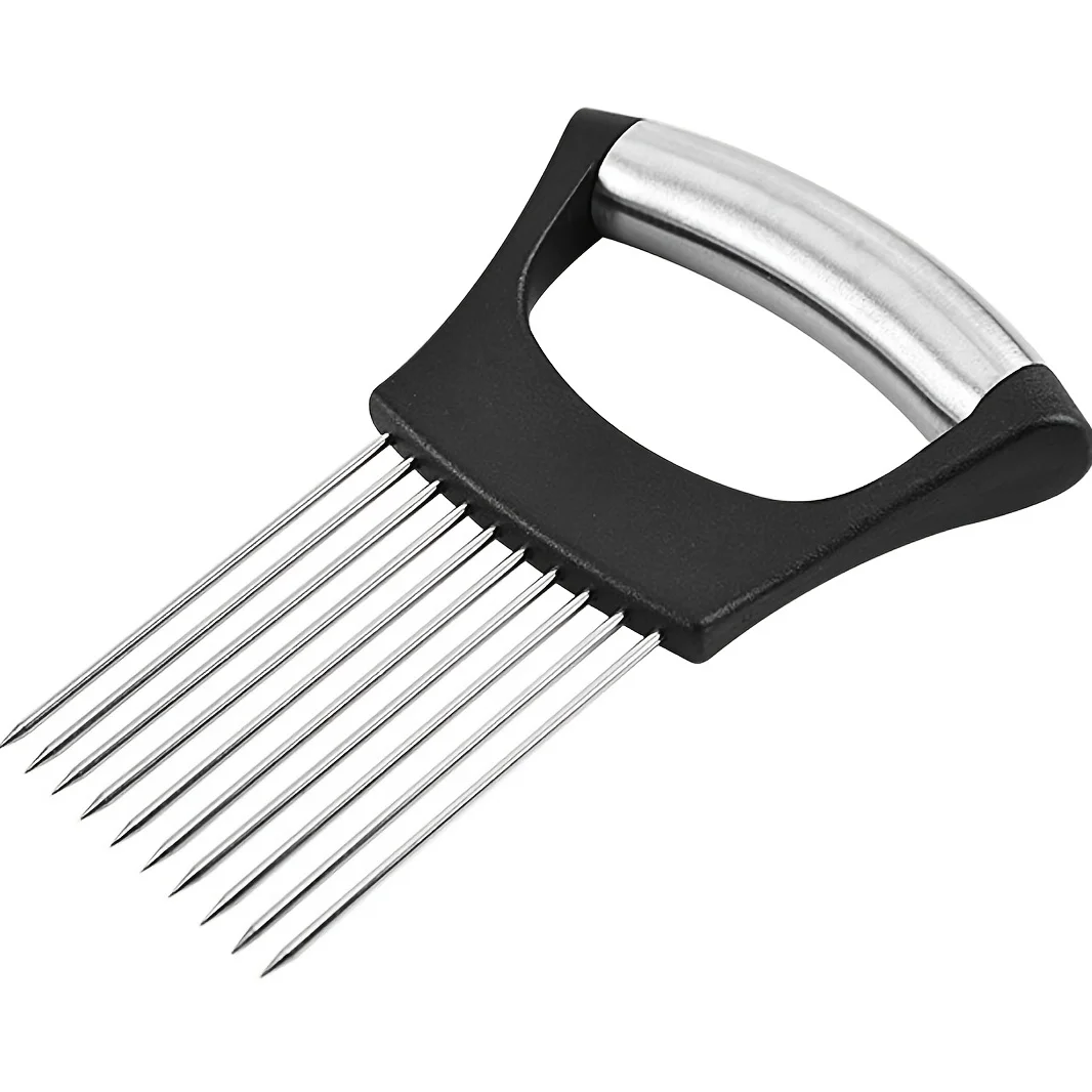 Stainless Steel Onion Slicer Holder – Multi-Veg Cutter 2026 - Image 6