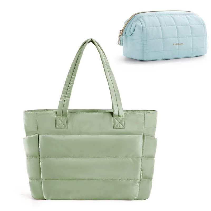 Best Large Tote Bag – BAGSMART Quilted Commuter Handbag 2026 - Image 11