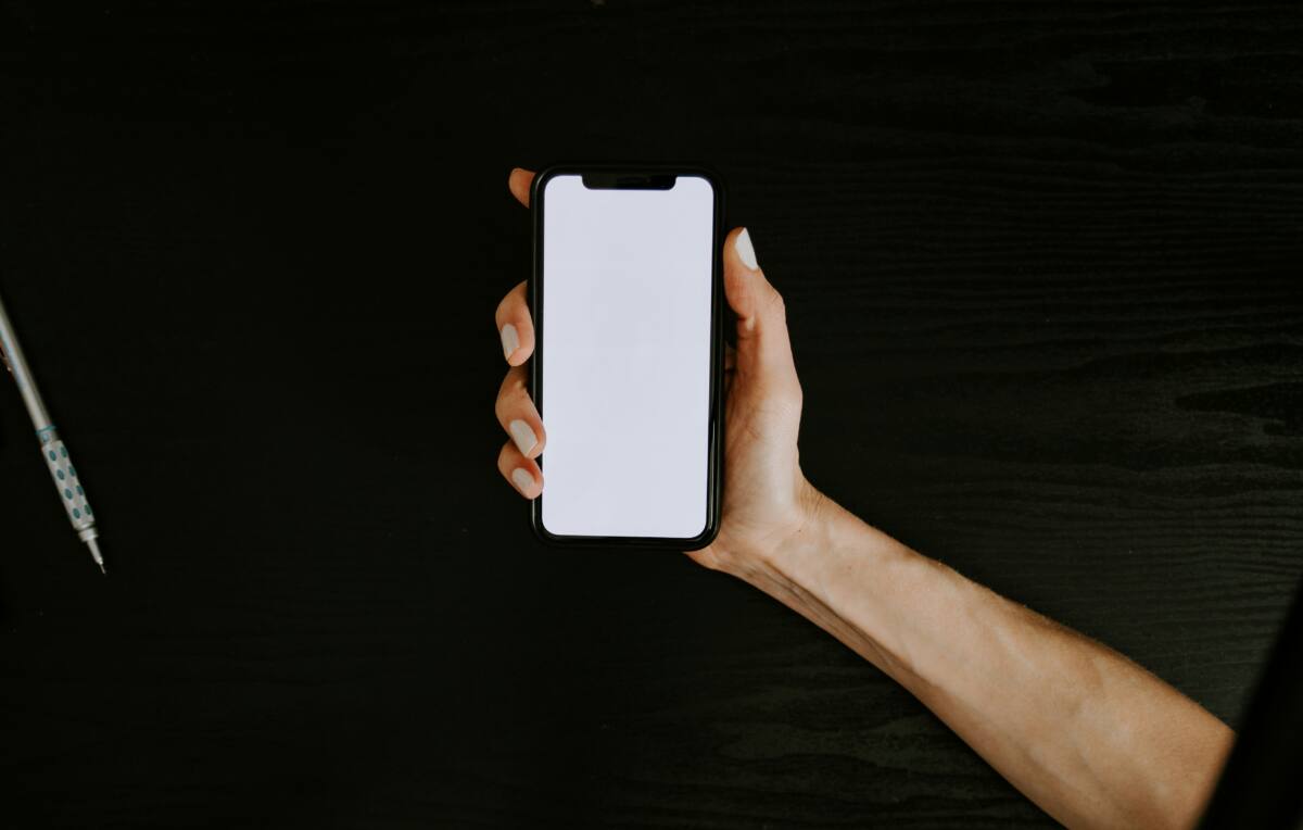 Samsung Galaxy custom phone case: person holding a Galaxy phone with a custom case